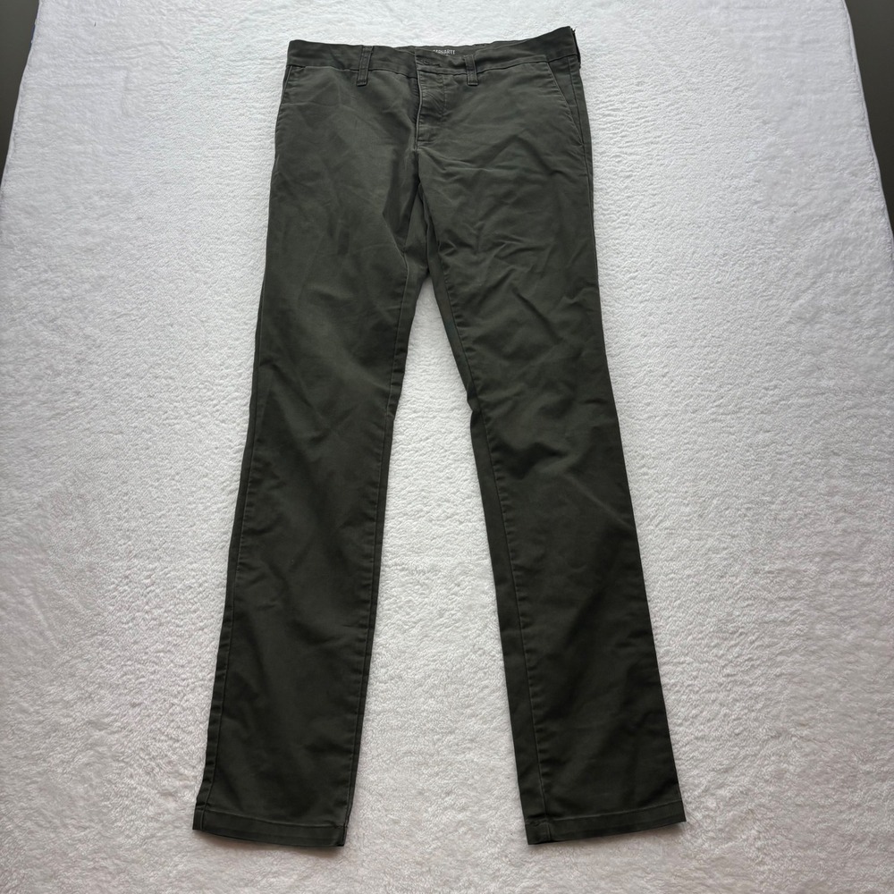 Carhartt WIP Sid Pant Mens 32x36 Slim Tapered Chino Cypress Olive Green 1003367